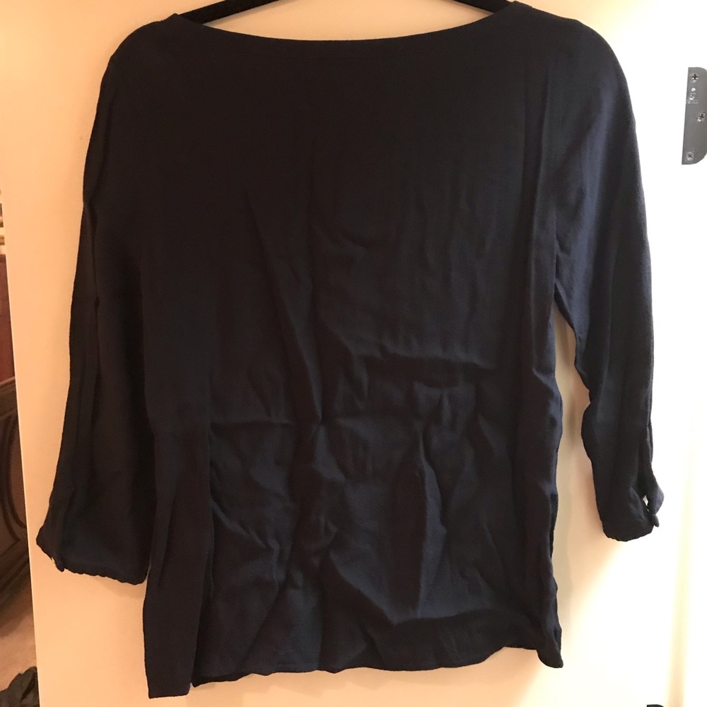 Navy Blouse - image 3